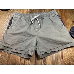 Wowie Sapien 2.0 stretch casual shorts in charcoal with a signature handwoven po